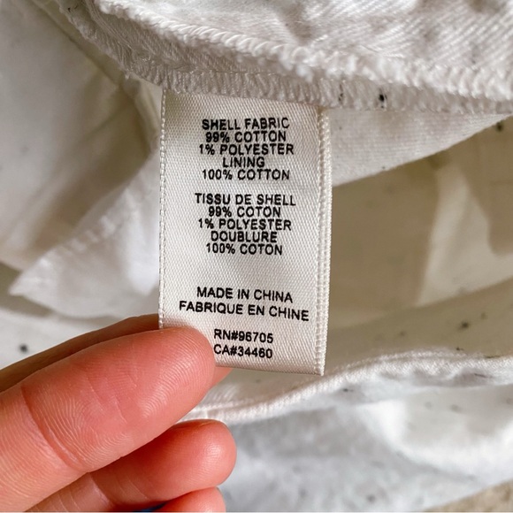 🐚 REBECCA TAYLOR WHITE BLACK TIE DETAIL HIGH WAIST SKORT! - Picture 13 of 13